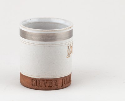 Lot 550 - ROBIN WELCH (1936-2019); a stoneware Silver...