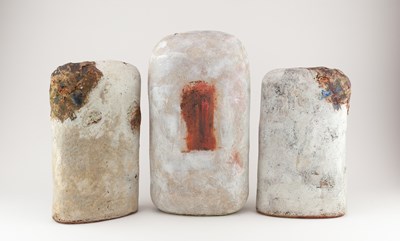 Lot 557 - ROBIN WELCH (1936-2019); a triptych of...