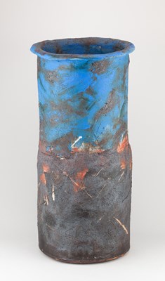 Lot 525 - ROBIN WELCH (1936-2019); a large cylindrical...