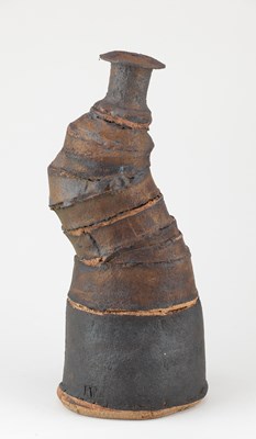 Lot 541 - ROBIN WELCH (1936-2019); a stoneware bottle...