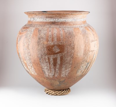 Lot 424 - Abuja Pottery, in the manner of Ladi Kwali and...