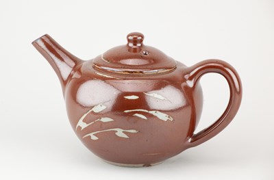 Lot 409 - MARK GRIFFITHS (born 1956); a stoneware teapot...