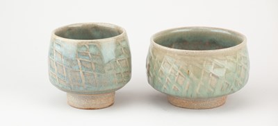 Lot 406 - MARK GRIFFITHS (born 1956); a stoneware chawan...