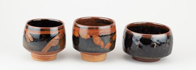 Lot 407 - MARK GRIFFITHS (born 1956); a stoneware chawan...