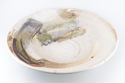 Lot 375 - KYRA CANE (born 1962); a very large stoneware...