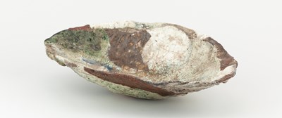 Lot 176 - EWEN HENDERSON (1934-2000); an oval dish form...