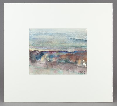 Lot 695 - EWEN HENDERSON (1934-2000); three watercolour...