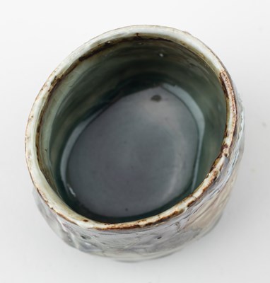 Lot 400 - MARGARET CURTIS (born 1955); a stoneware sake...