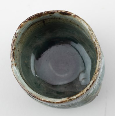 Lot 400 - MARGARET CURTIS (born 1955); a stoneware sake...
