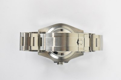 Lot 1434 - ROLEX; a stainless steel Submariner wristwatch,...