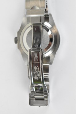 Lot 1434 - ROLEX; a stainless steel Submariner wristwatch,...