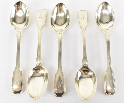 Lot 1162 - CHAWNER & CO; a set of five Victorian...