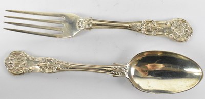 Lot 1164 - WAKELY & WHEELER; a Victorian hallmarked...