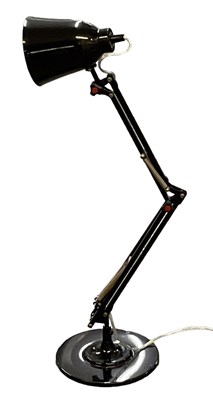 Lot 104 - MADE; a modern black painted Anglepoise type...