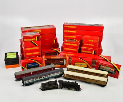 Lot 338 - HORNBY; an extensive collection of rolling...