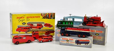 Lot 181 - DINKY; a BBC TV Roving Eye Vehicle, a Foden 14...