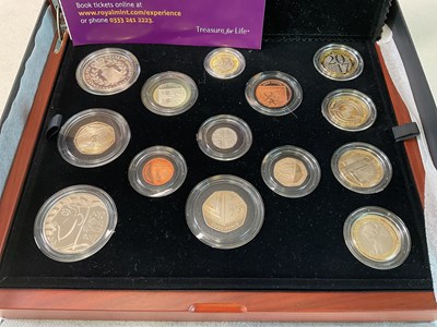 Lot 491 - The 2017 United Kingdom Premium Proof Coin Set,...