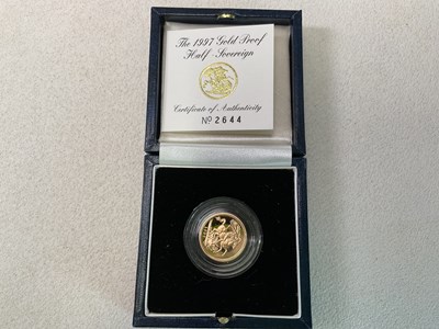 Lot 480 - An Elizabeth II proof half sovereign, 1997,...