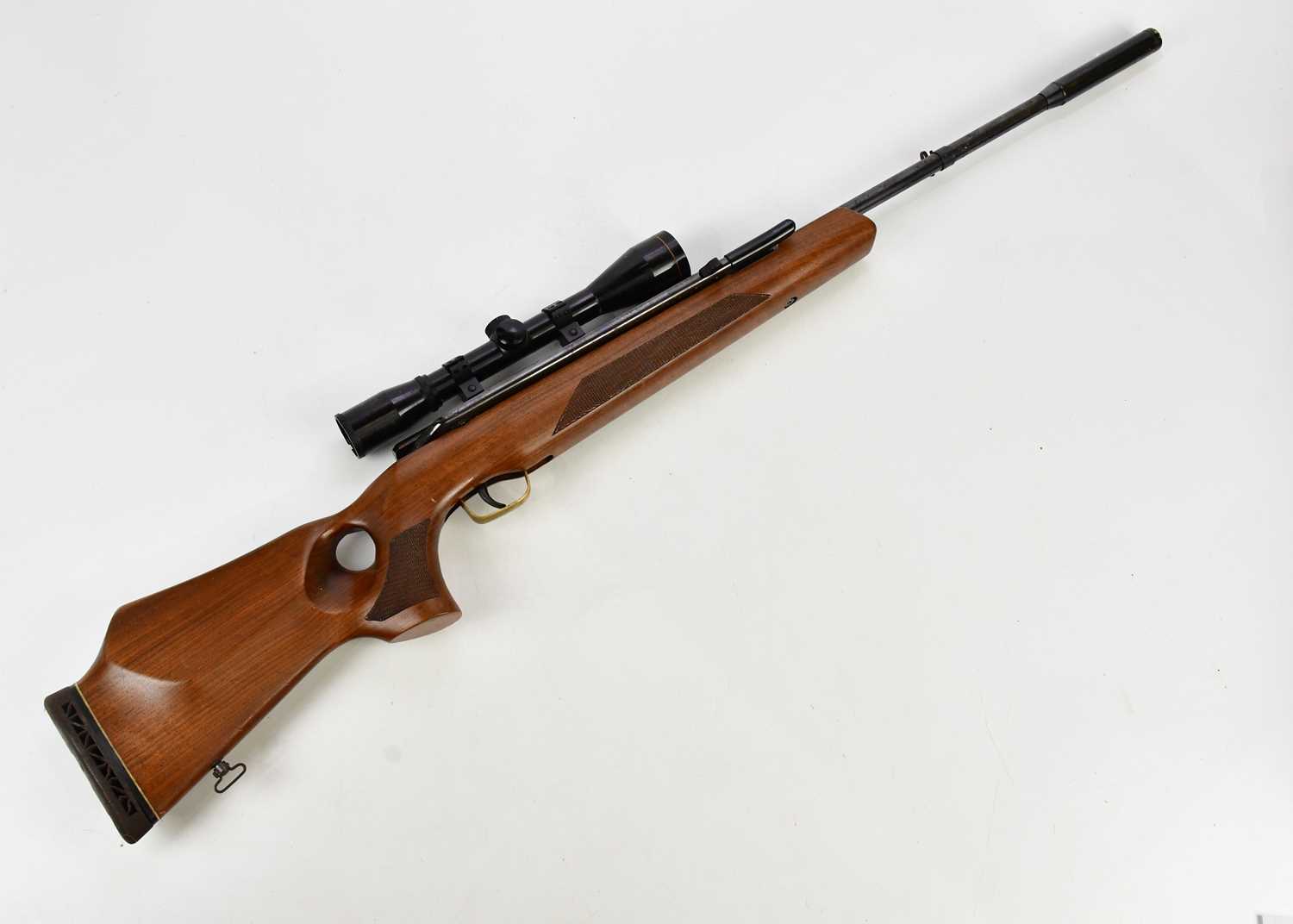 Lot 1829 - AIR-ARMS; a 0.22 spring action air rifle.