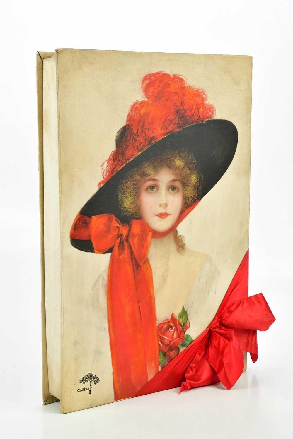 Lot 1592 - CADBURY; a vintage chocolate box decorated...