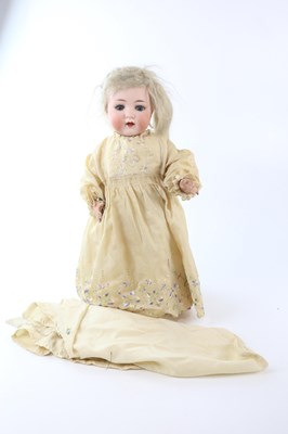 Lot 40 - ARMAND MARSEILLE; a German bisque headed doll...