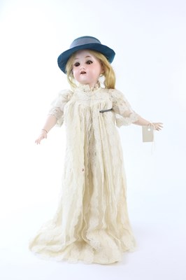 Lot 97 - ARMAND MARSEILLE; a German bisque headed doll...