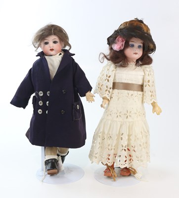 Lot 47 - A German bisque headed doll attributed to...