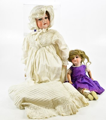 Lot 50 - ARMAND MARSEILLE; a German bisque headed doll...