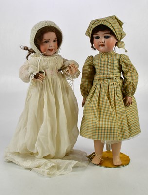 Lot 63 - ARMAND MARSEILLE; a German bisque headed doll...