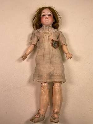 Lot 199 - ARMAND MARSEILLE; bisque socket head doll with...