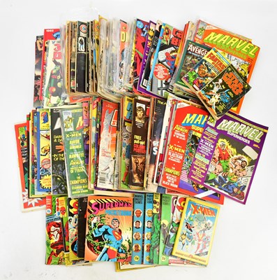 Lot 618 - A collection of various comics and magazines...