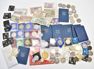 Lot 760 - Various modern commemorative coins, decimal...