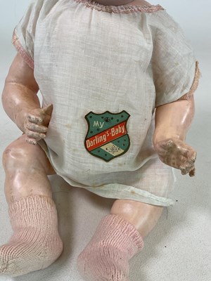 Lot 217 - KAMMER & REINHARDT; a bisque head doll with...