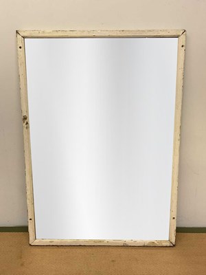 Lot 743 - A 19th century painted frame wall mirror, 130...