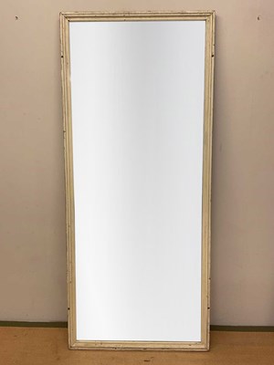 Lot 734 - A 20th century painted frame floor mirror, 188...