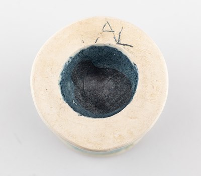 Lot 416 - MARY WONDRAUSCH (1923-2016); a slipware plate...