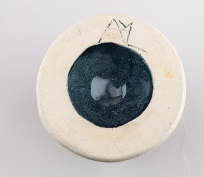 Lot 416 - MARY WONDRAUSCH (1923-2016); a slipware plate...