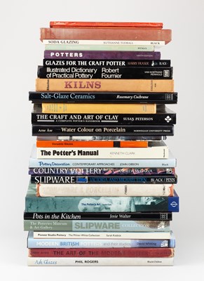 Lot 727 - A collection of books on studio ceramics (29).