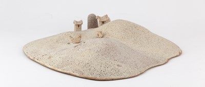 Lot 218 - IAN GODFREY (1942-1992); a stoneware sculpture...