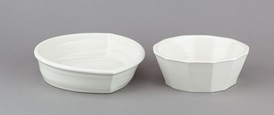 Lot 368 - JULIAN STAIR (born 1955); a porcelain dish...