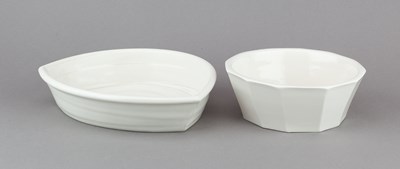 Lot 368 - JULIAN STAIR (born 1955); a porcelain dish...
