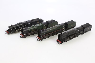 Lot 315 - HORNBY; a group of four OO gauge locomotives...