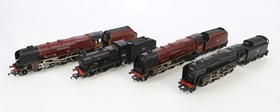 Lot 316 - HORNBY; a group of four OO gauge locomotives...