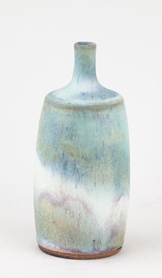 Lot 35 - ANDREW DAVIDSON; a spiral thrown stoneware...