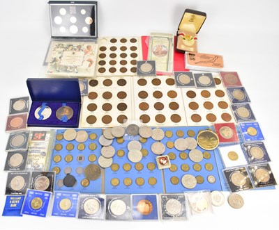 Lot 757 - A quantity of modern coins, coin packs and...