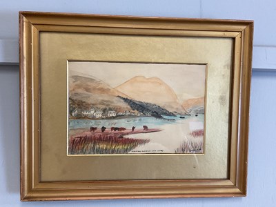 Lot 450 - T WESTON; two watercolour and gouache, views...
