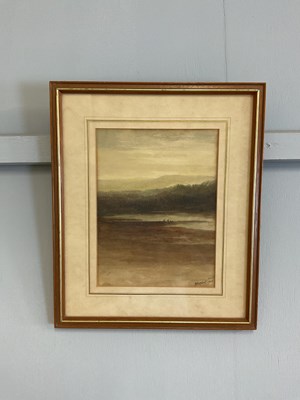 Lot 450 - T WESTON; two watercolour and gouache, views...