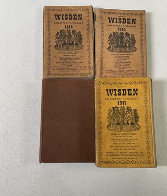 Lot 367 - WISDEN CRICKETERS' ALMANACK; three softback...