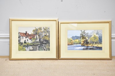 Lot 728 - GORDON RADFORD; a pair of watercolours, ‘Willy...