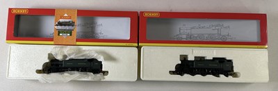 Lot 173 - HORNBY; two GWR 2-6-2T 61xx Class locomotives...